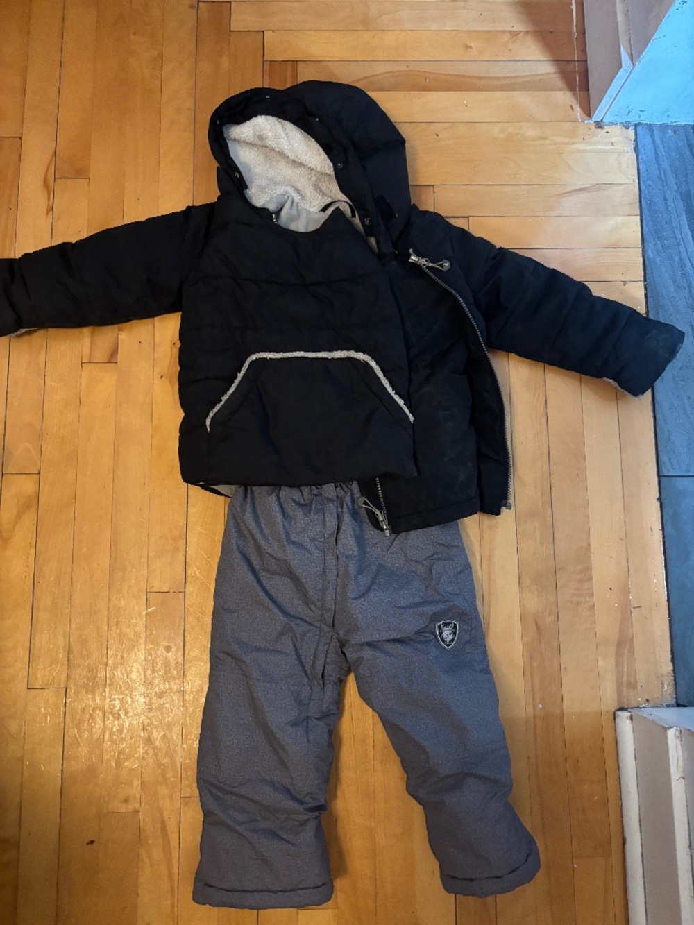 Deux par deux 36 month snow jacket and pants